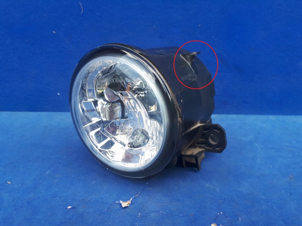 фото №4, Mitsubishi asx 2010- 10- противотуманная фара r/l свет drl