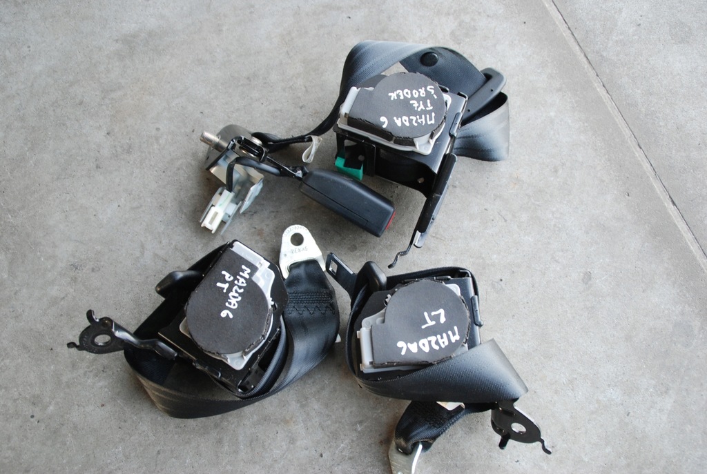 фото №1, Pas безопасности l / p задняя mazda 6 iii gj gl 12-