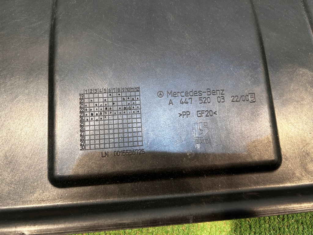 фото №10, Mercedes vito w447 v-klasa eqv плита захист pod двигун a4475200322