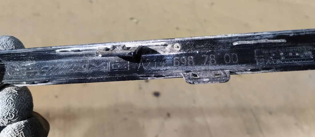 фото №6, 2x молдинг декоративная порог mercedes e klasa w214 amg a2146987600 a2146987800