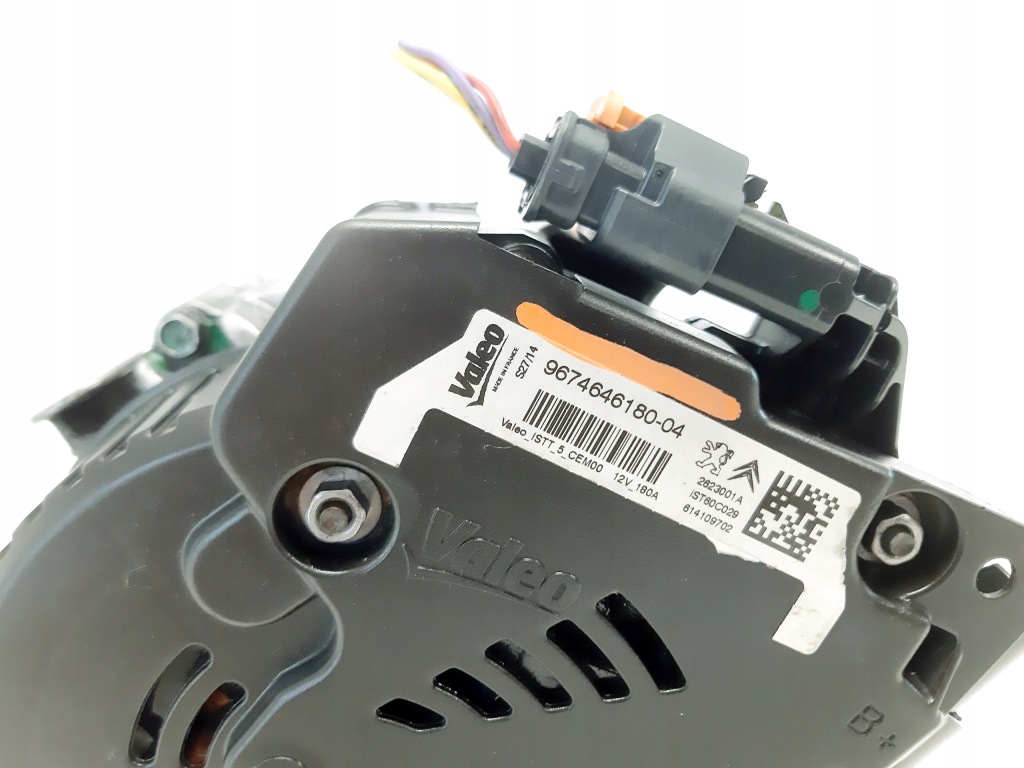 Citroen 1.6 ehdi генератор запуск стоп valeo 9674646180 peugeot Недорого