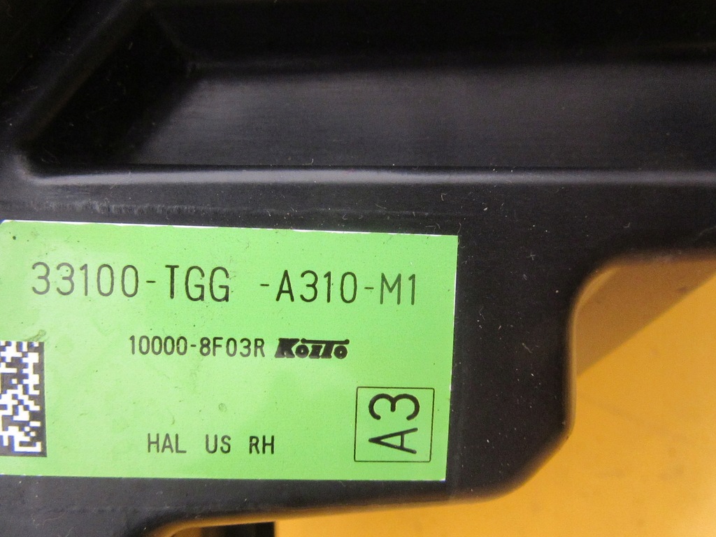 фото №11, Honda civic x hb лампа правая перед оригинал usa