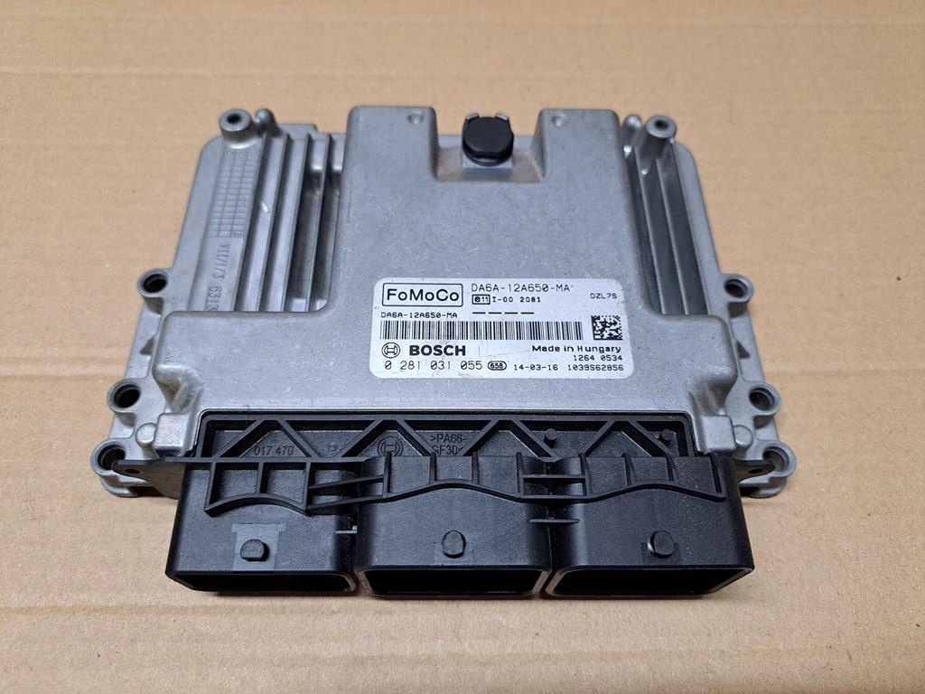 фото №1, Бортовой компьютер двигателя ford fiesta mk7 lift 1.5 tdci da6a-12a650-ma 6