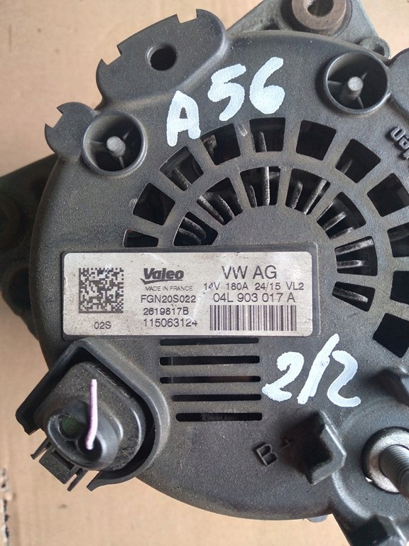 фото №9, Audi a4 a5 2.0 tdi генератор 04l903017a