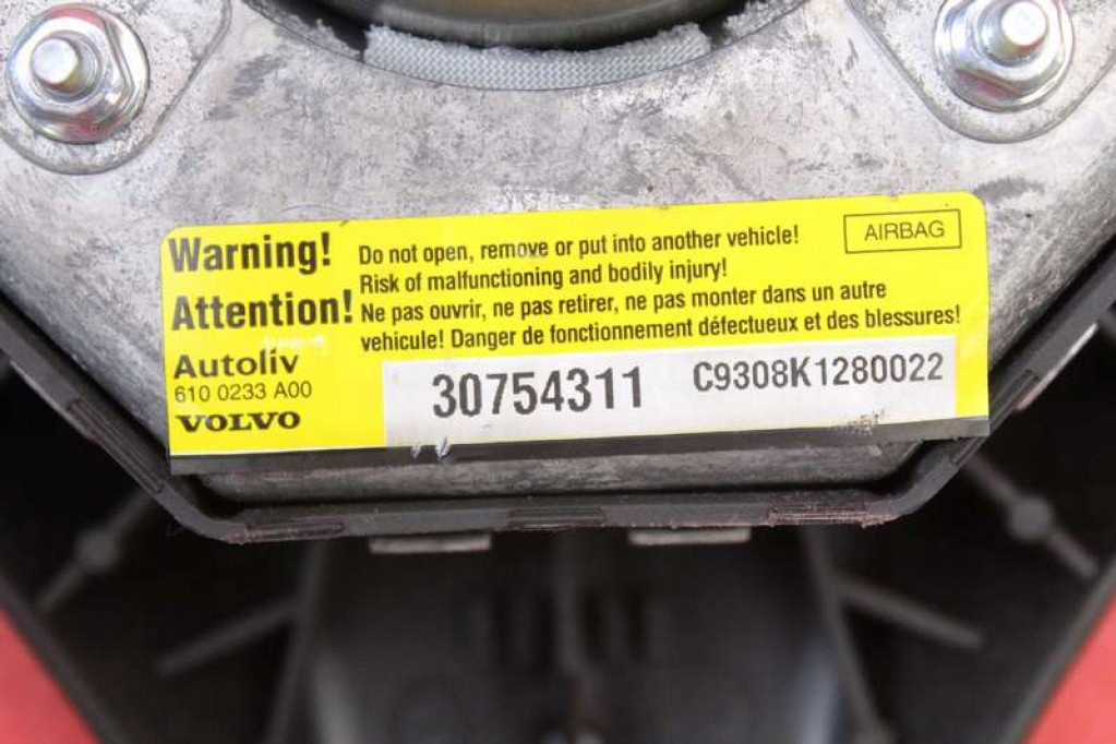 фото №9, Подушка безопасности подушка воздушная водителя 30754311 volvo xc90 1 i lift 06-14