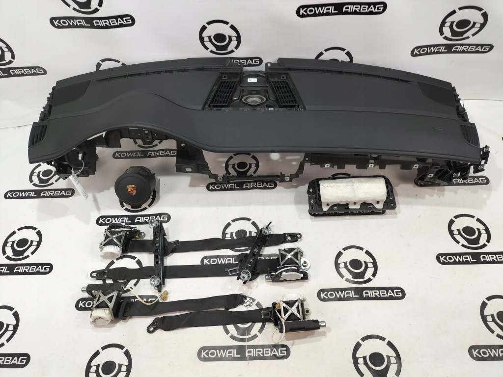 фото №1, Porsche panamera 970 панель приладів подушка безпеки подушки безпеки ремені оригінал демонтаж