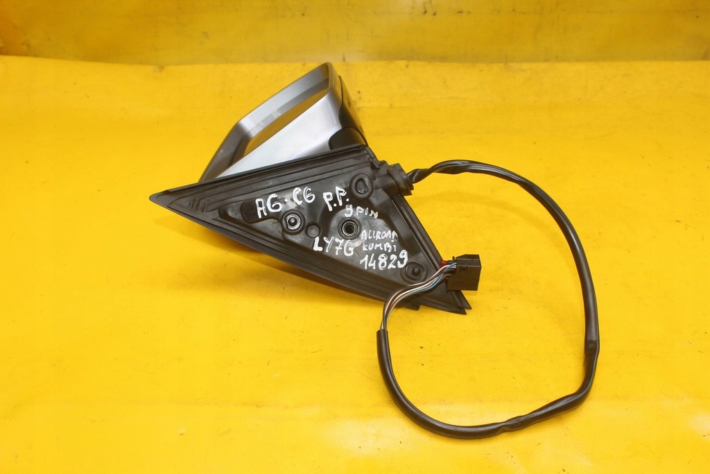 фото №8, Дзеркало правий перед przedie audi a6 c6 allroad 9 pin ly7g