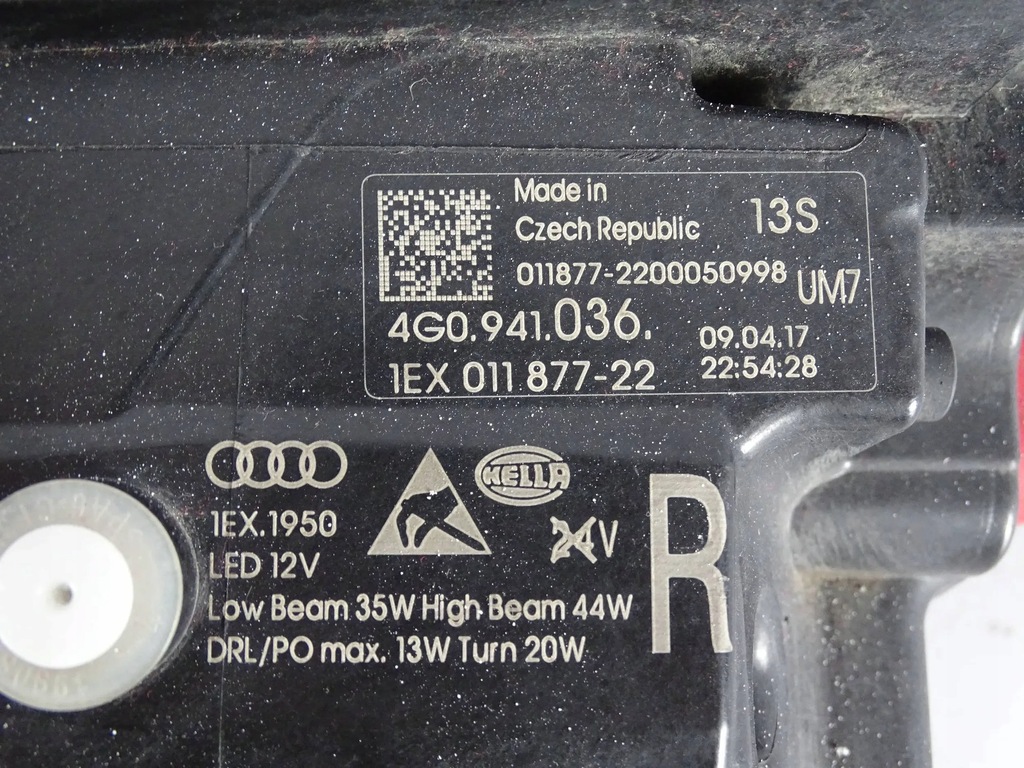 фото №8, Лампа перед передняя правая audi a6 c7 lift 14-18