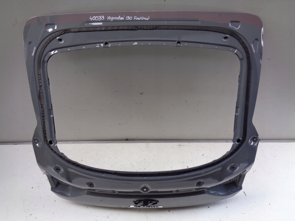 фото №6, Крышка багажника задняя hyundai i30 iii 17- fastback nr 40033