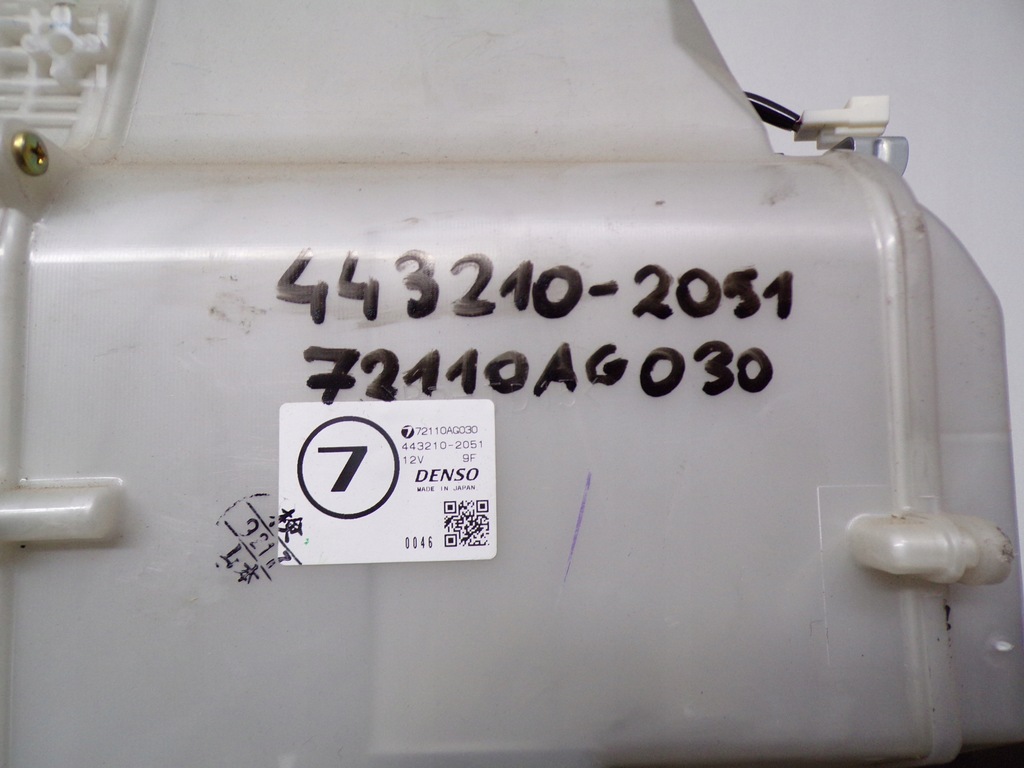 фото №8, Subaru legacy iv outback iii 04r отопитель вентилятор моторчик вентилятор