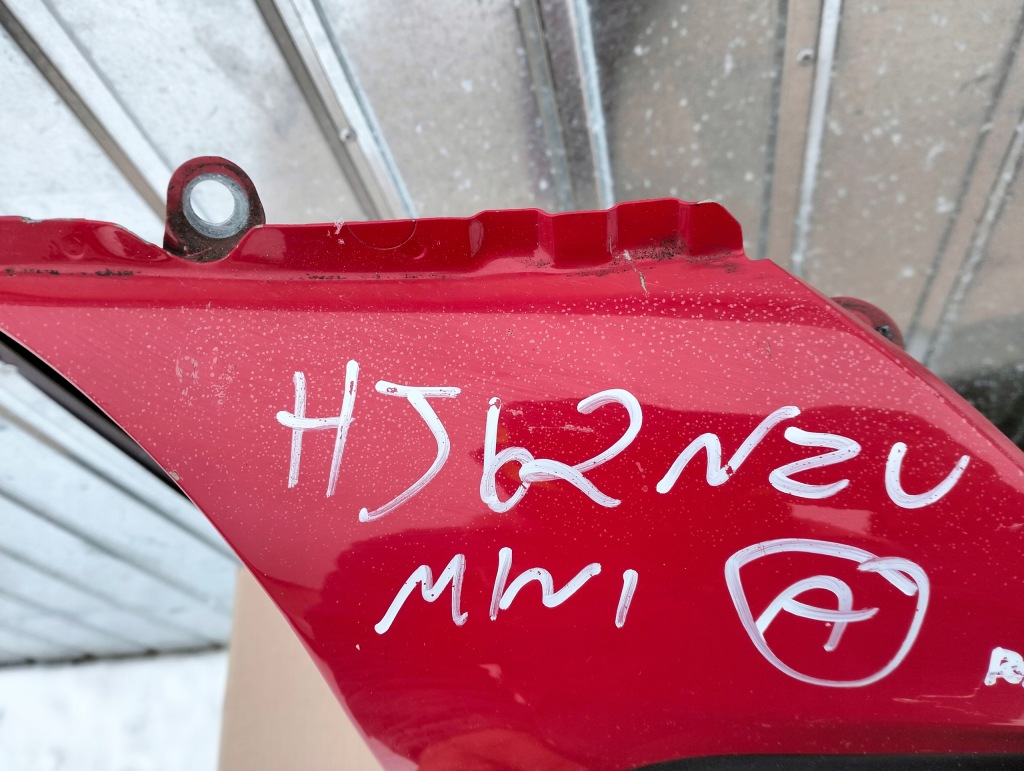 Крило перед правий mini r56 r57 рестайлінг  2010-2013 851 red chili Недорого