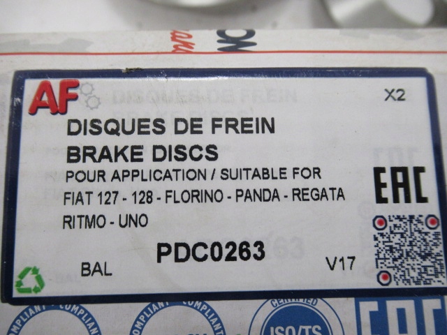 Panda regata uno ritmo тормозные диски тормозные в Украине