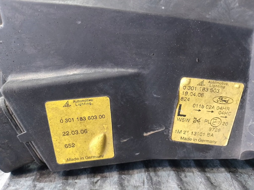 фото №8, Лампа перед ліва ford galaxy ii 1m2113101ba 030118360300