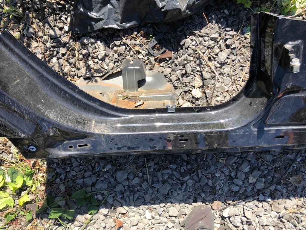 фото №11, Volvo xc60 08- блок двигателя b порог правый