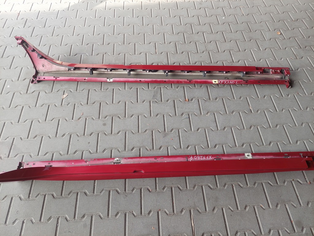 фото №3, Молдинг левая правая порог r-sport jaguar xf ii x260