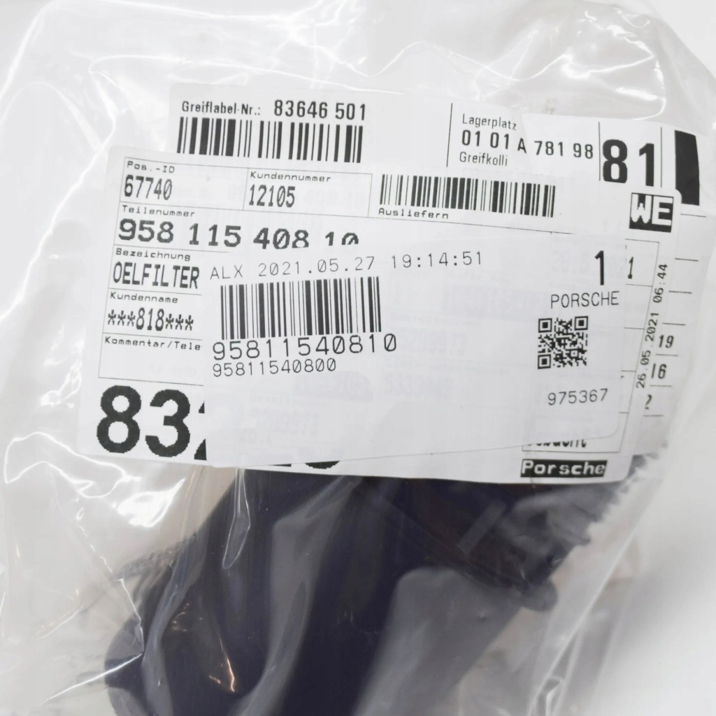 фото №9, Porsche macan 95b захист корпус фільтра оливи двигуна 95811540810