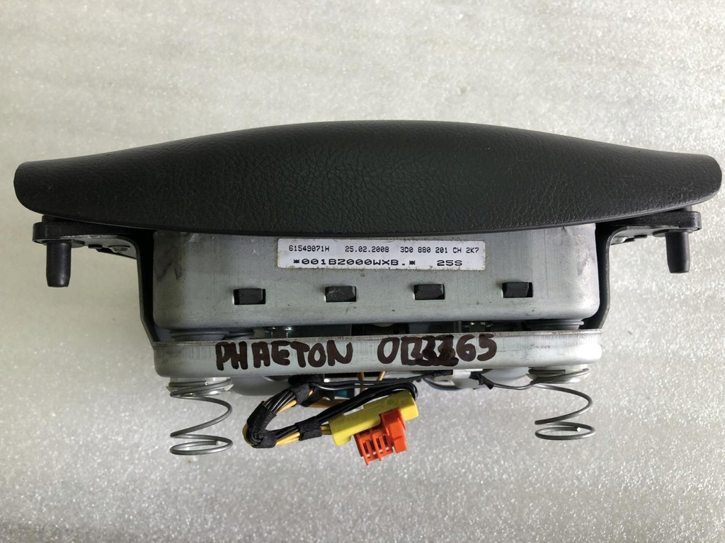 фото №10, Подушка безопасности водителя мультифункция 3d0880201ch vw phaeton