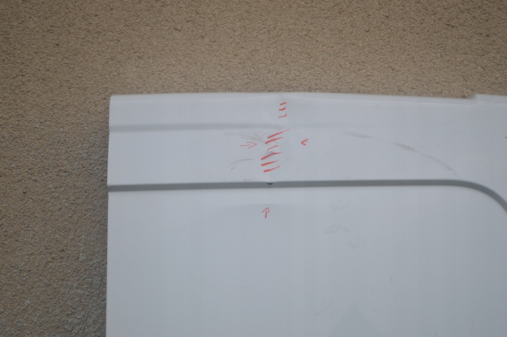 фото №2, Дверь правый задняя задние renault master iii короткий белый