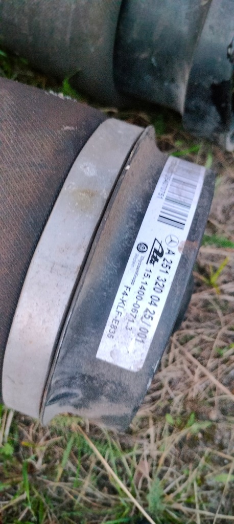 фото №5, Подушка пневмоподушка правый левый задняя подвеска airmatic mercedes w251 r-klasa