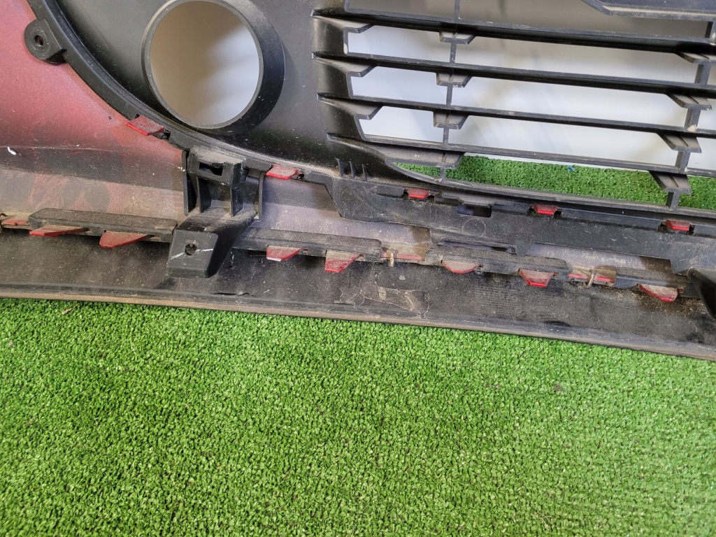 фото №11, Renault twingo iii 3 бампер перед передний решётка радиатора решётка радиатора передняя панель