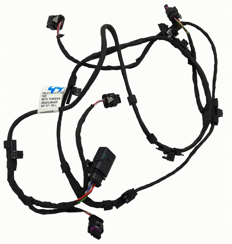 фото №1, Жгут pdc задняя vw passat b7 3af971104l