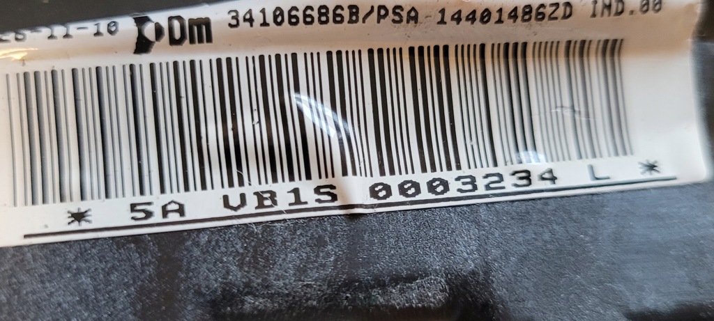 фото №13, Подушка водителя fiat scudo ii 14401486zd оригинал демонтаж zadrapana