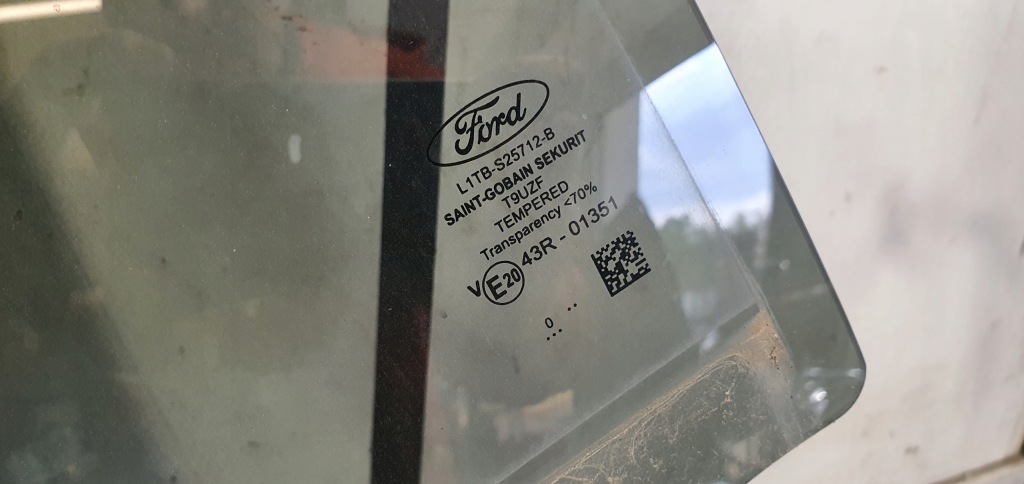 фото №2, Ford puma mk2 скло двері правий задня