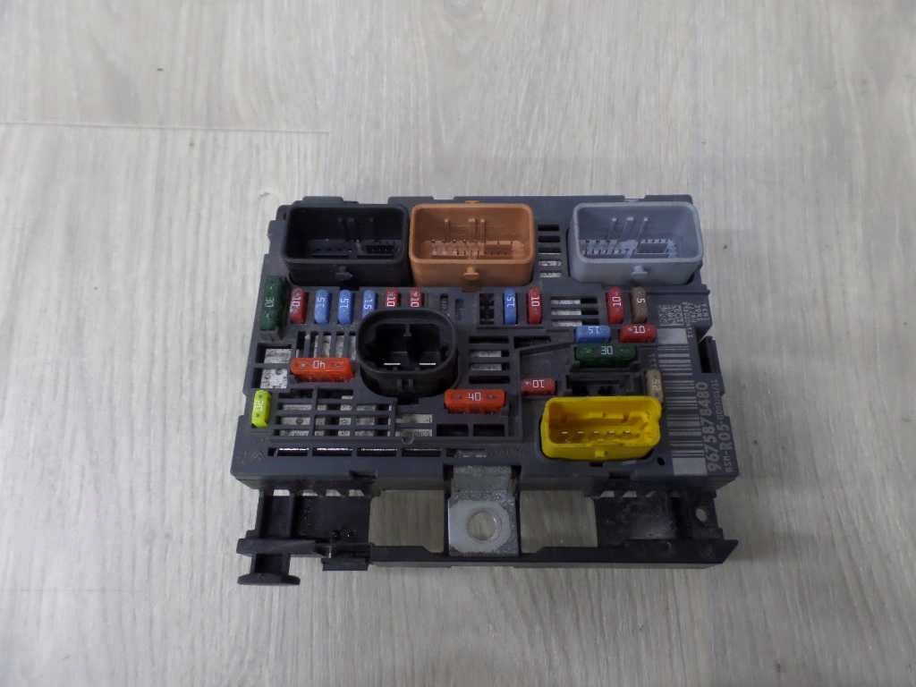 фото №1, Peugeot citroen модуль коробка bsm r05- 9675878480