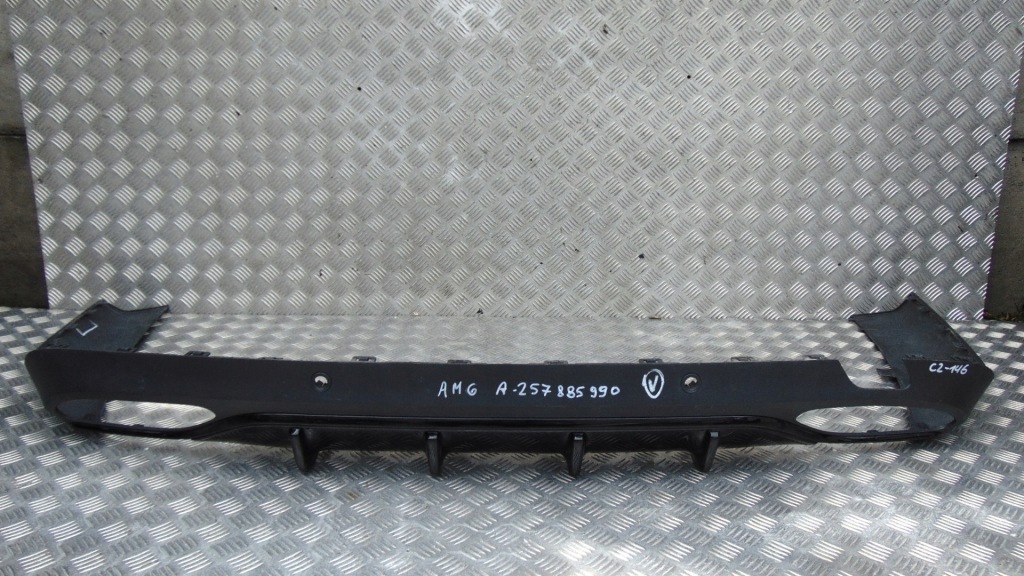 Купити Накладка спойлер бампера задній заднього mercedes a257885990 amg