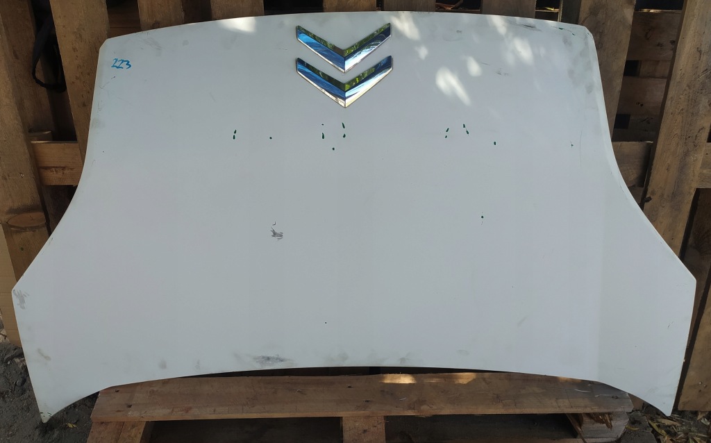 Купить Капот citroen nemo 07-... lift белый 4+/5 pń