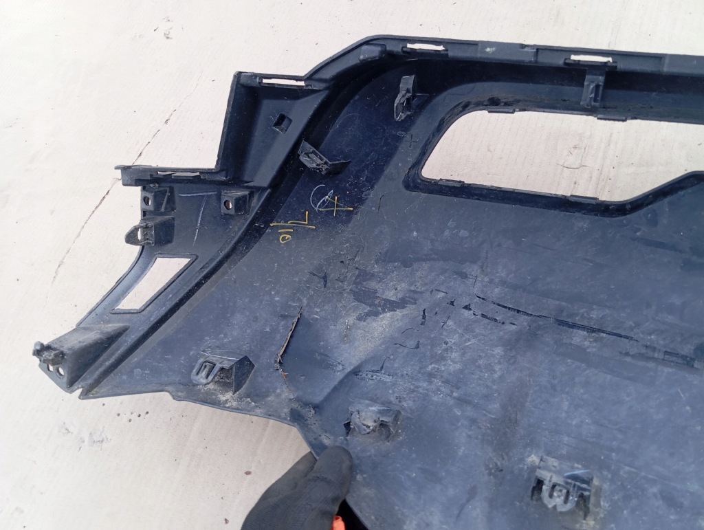 фото №13, Toyota hilux lift 20- спойлер накладка бампера перед dol нижняя передний