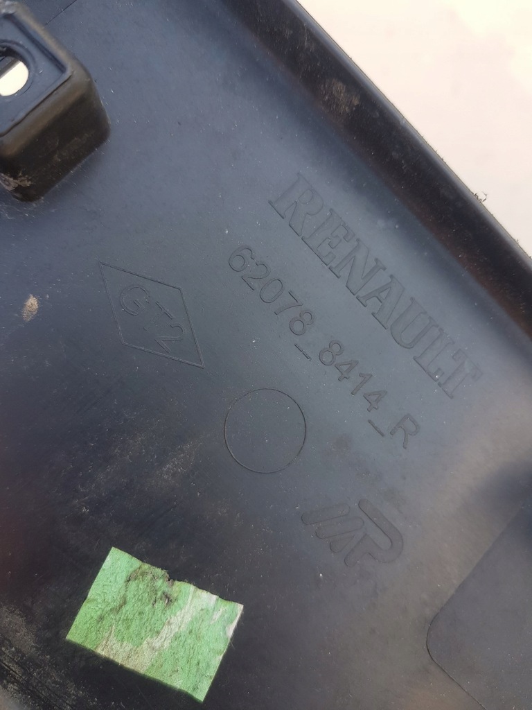 фото №4, Кронштейн номерного знака перед dacia sandero stepway