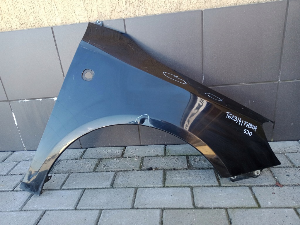 фото №8, Skoda fabia 2 ii 06-14 крила правий 5j0821162