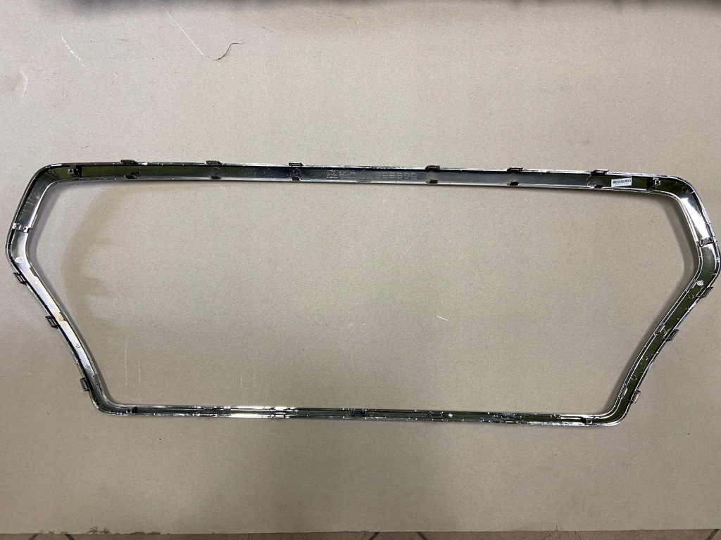 фото №3, Hyundai i30 2017-2020 рамка хром бампер решітка радіатора перед 86355-g4100 оригінал