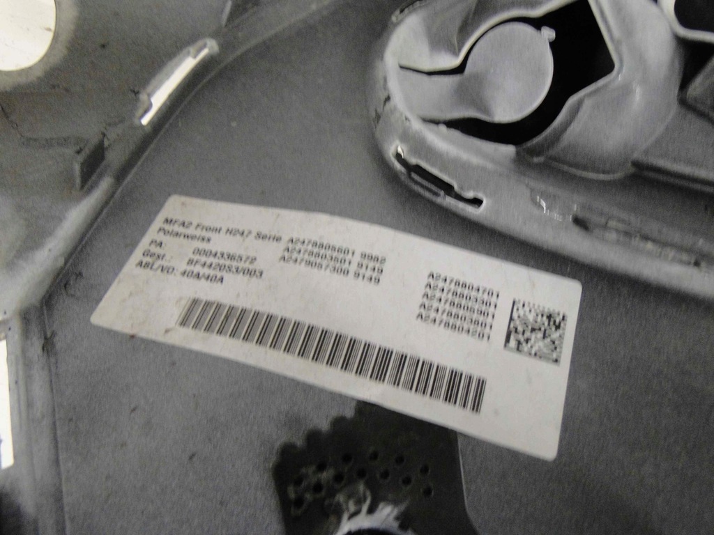 фото №15, Mercedes gla h247 247 бампер передний pts