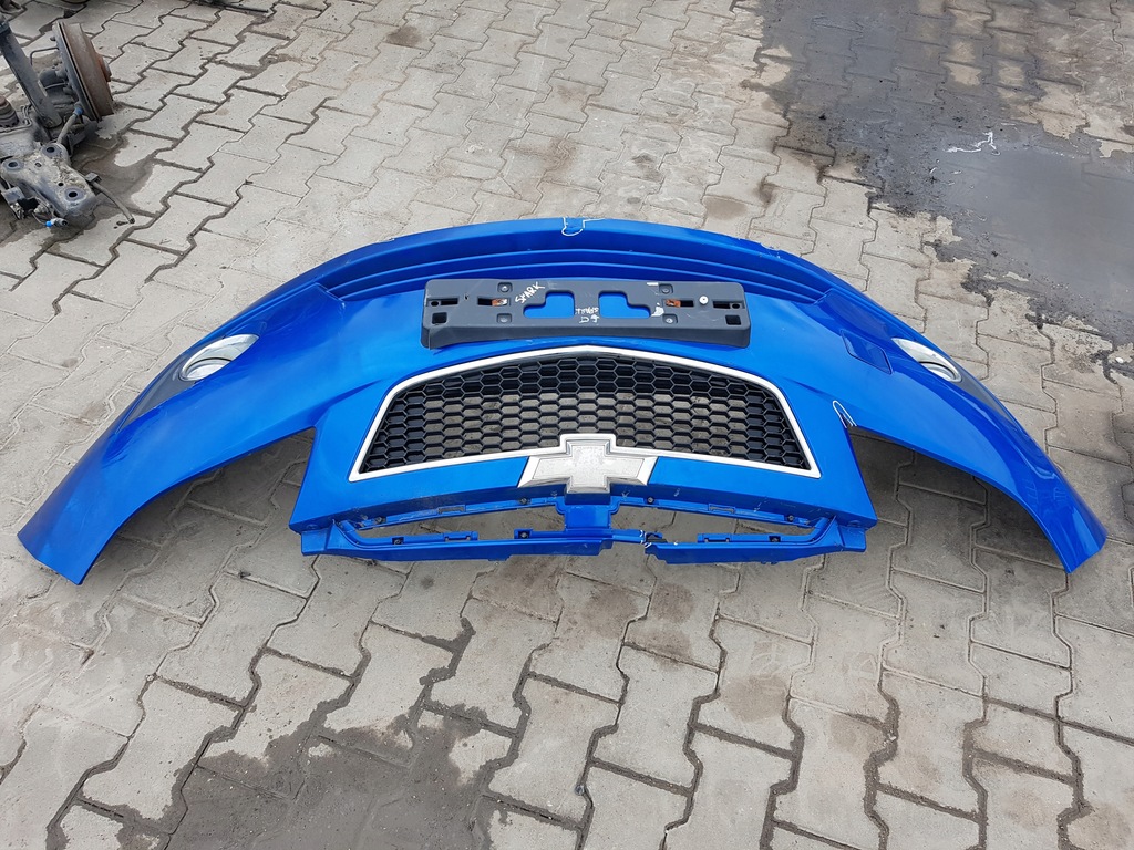 фото №12, Chevrolet spark iii m300 09-13r бампер перед решётка радиатора gtc