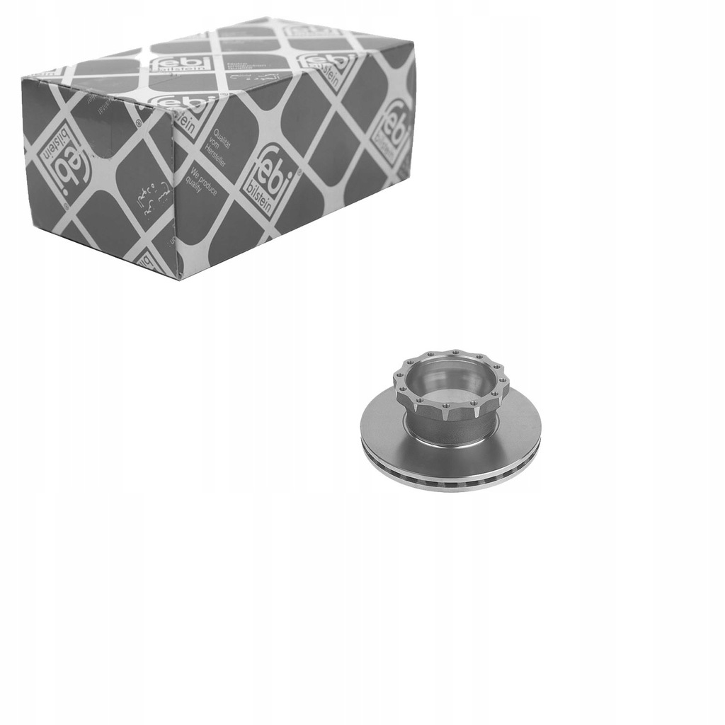 фото №1, Febi диск гальмівний. man l2000 94- задня