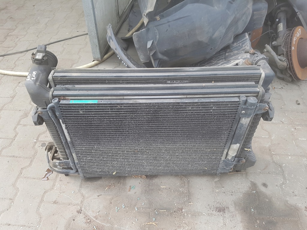 фото №1, Vw eos 06-10r 2.0 tdi радиатор вентиляторы