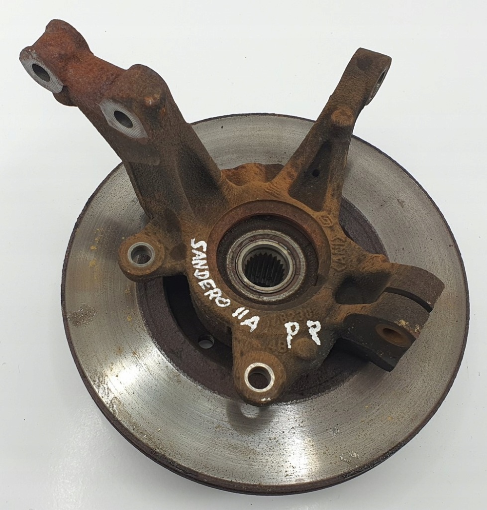 фото №3, Ступиця поворотний кулак правий перед dacia sandero ii 0.9