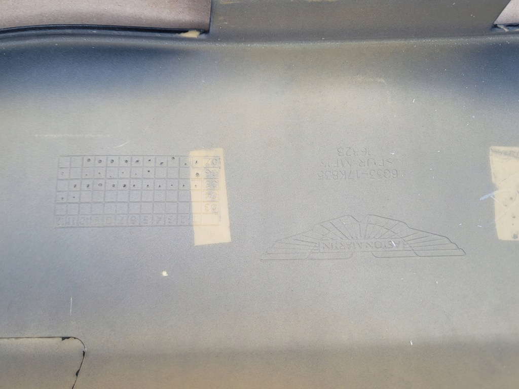 фото №8, Бампер задня aston martin vantage v8 ні клеєний