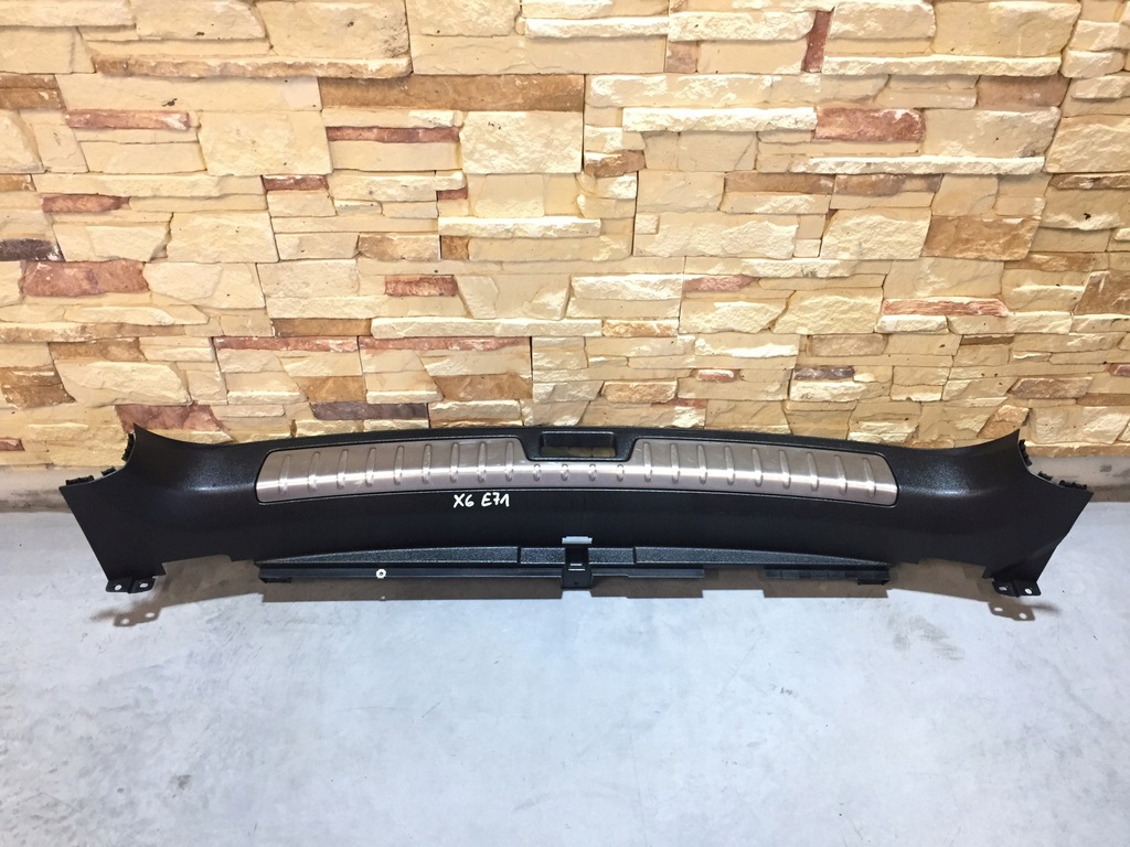 фото №1, Bmw x6 e71 защита поперечина заднего порог багажника