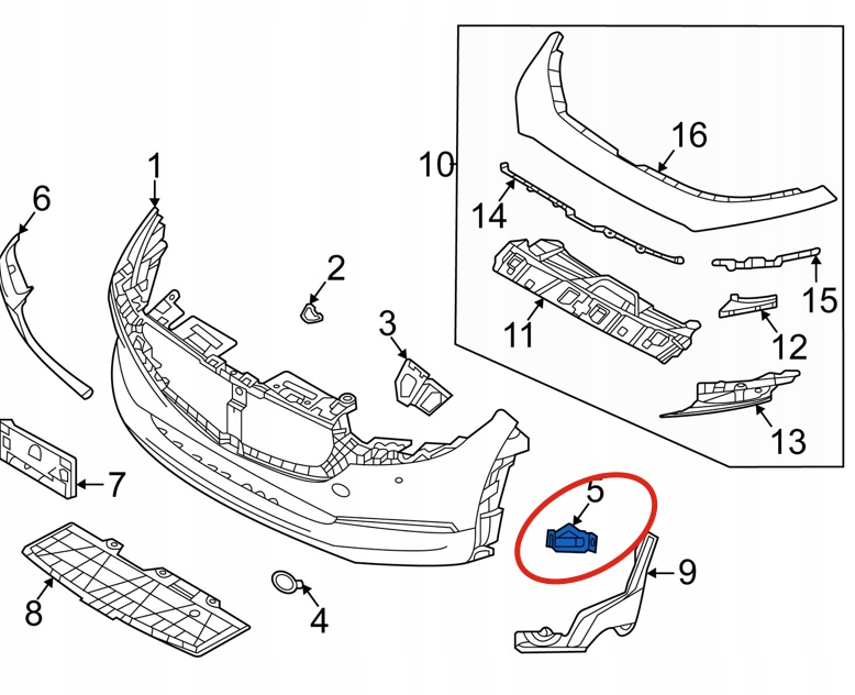 фото №1, Защита правая, отверстие лампа бампер cx-30 2019-