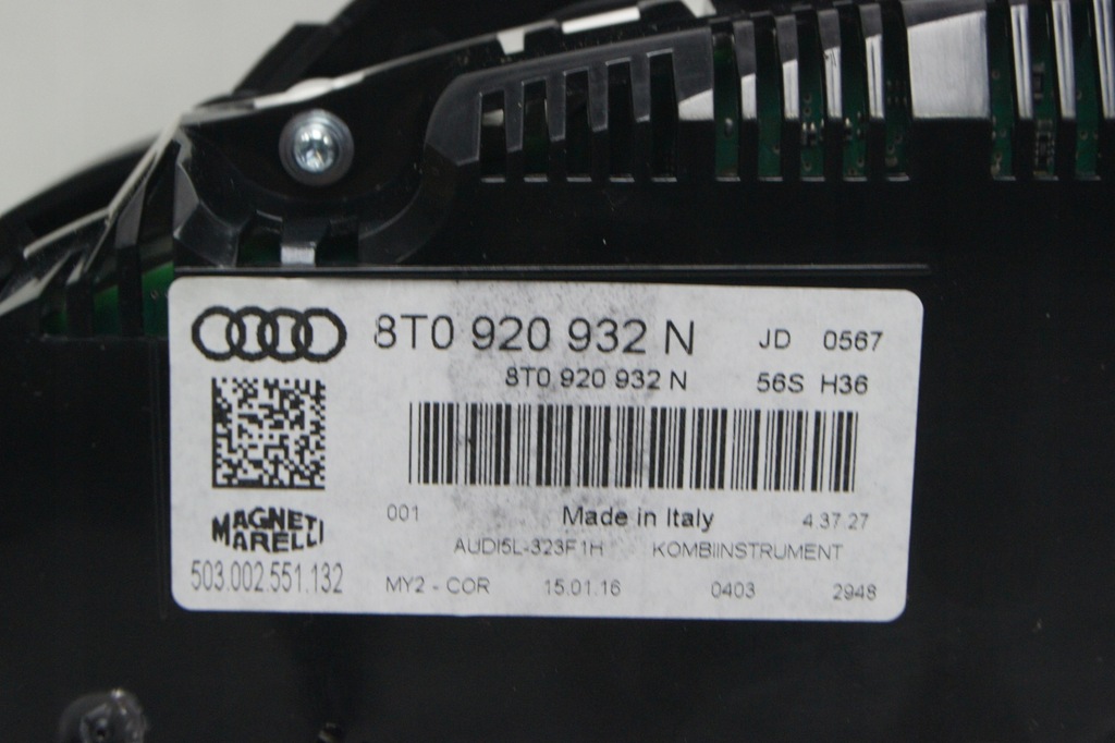 фото №4, Gd audi a5 8t lift tdi лічильник прилади 8t0920932n