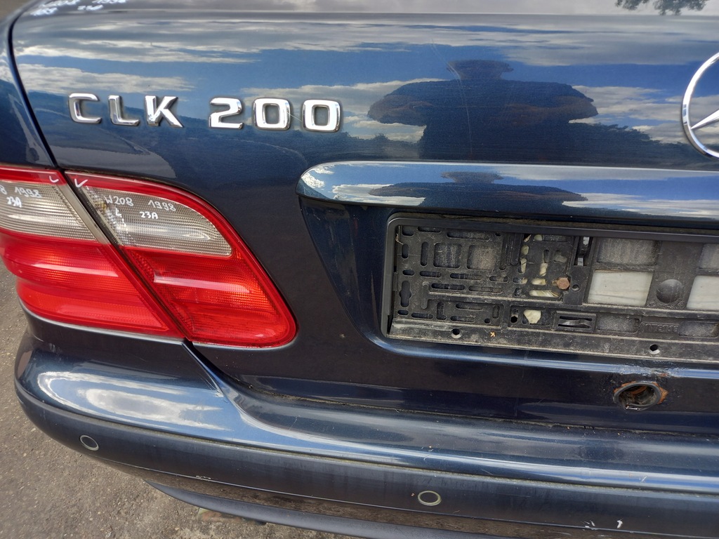 фото №5, Mercedes clk c208 w208 крышка багажника багажника задняя 189