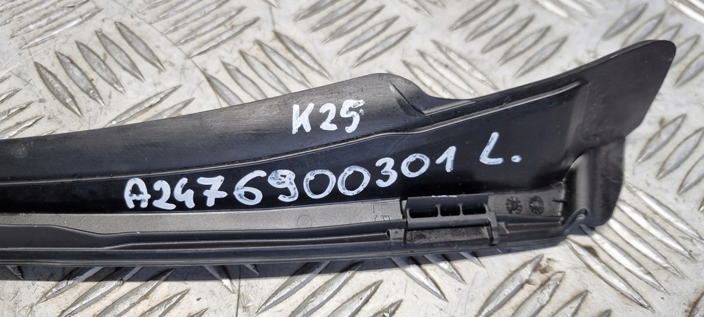 фото №13, Mercedes w247 h247 молдинг стекло левая левый перед передняя a2476900301