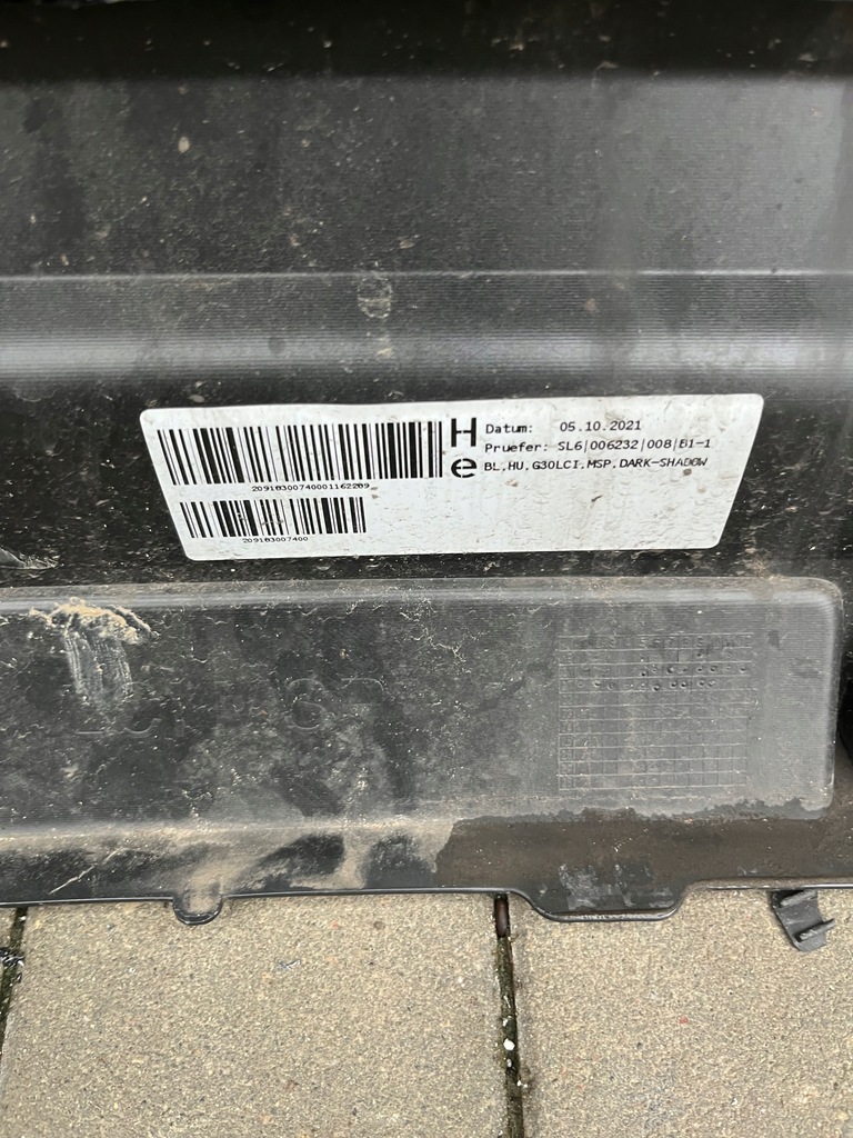 фото №7, Bmw 5 g31 lci lift sedan m набір бампер задня