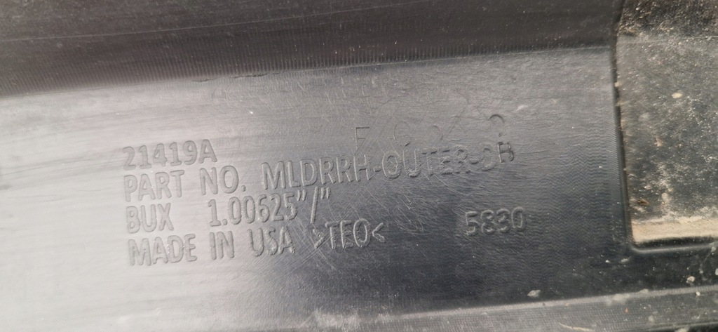 фото №9, Jeep wrangler iv jl розширювач молдинг крила задня права