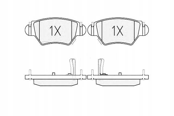 Купити Meyle гальмівні колодки ham. opel задній astra g/zafira