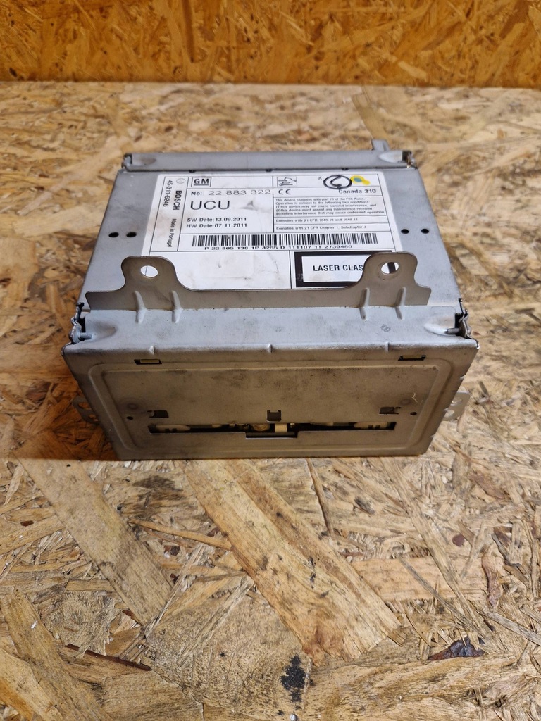 фото №1, Chevrolet orlando 2012 панель / радиопроигрыватель cd/dvd/gps