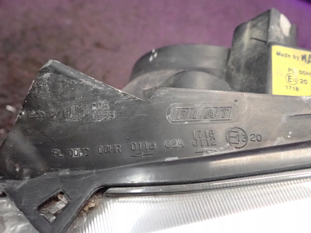 фото №11, Fiat doblo i 05-17 lift лампа фара левый 43690999